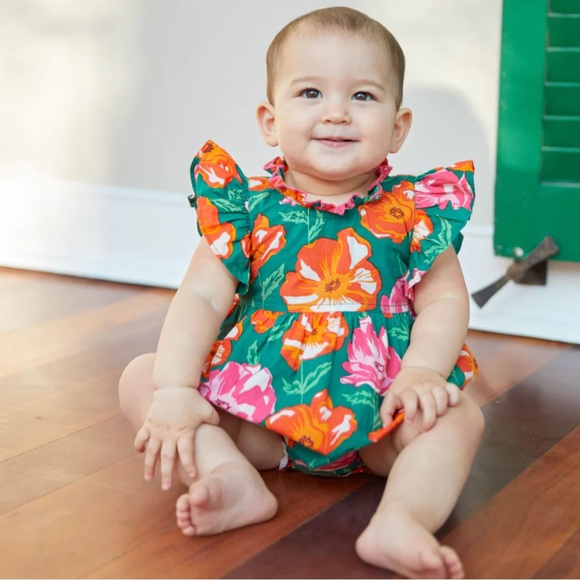 Pink Chicken floral Jennifer bubble - Picture 6 of 6